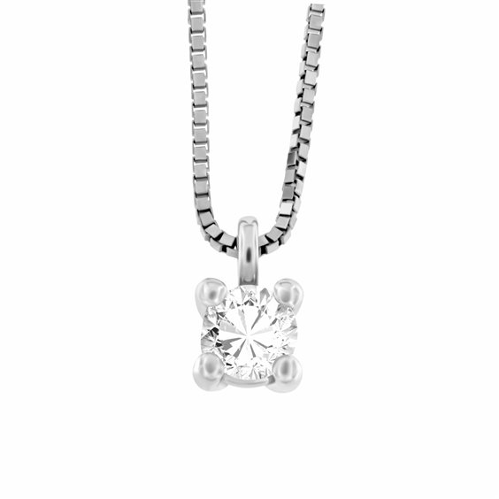 Collar Roman Gioielli Mujer in Oro blanco Diamante 0.46 Ct R709A25N277 - R709A25N277